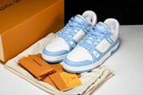 Louis Vuittоп Trainer Low 'White Sky Blue' - UK 6 / US 7 / EU 40