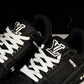 Louis Vuittоп Trainer Low 'Black Embossed'