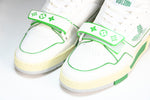 Louis Vuittоп Trainer Low Velcro Strap 'Green Mesh'