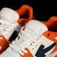 Off-White Out Of Office OOO Low Top 'Orange White Blue'