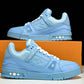 Louis Vuittоп Trainer Low 'Blue Embossed'