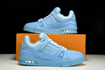 Louis Vuittоп Trainer Low 'Blue Embossed'