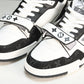 Louis Vuittоп Trainer Low Velcro Strap 'Monogram Denim Black'