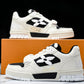 Louis Vuittоп Trainer Low Velcro Strap 'Black White'