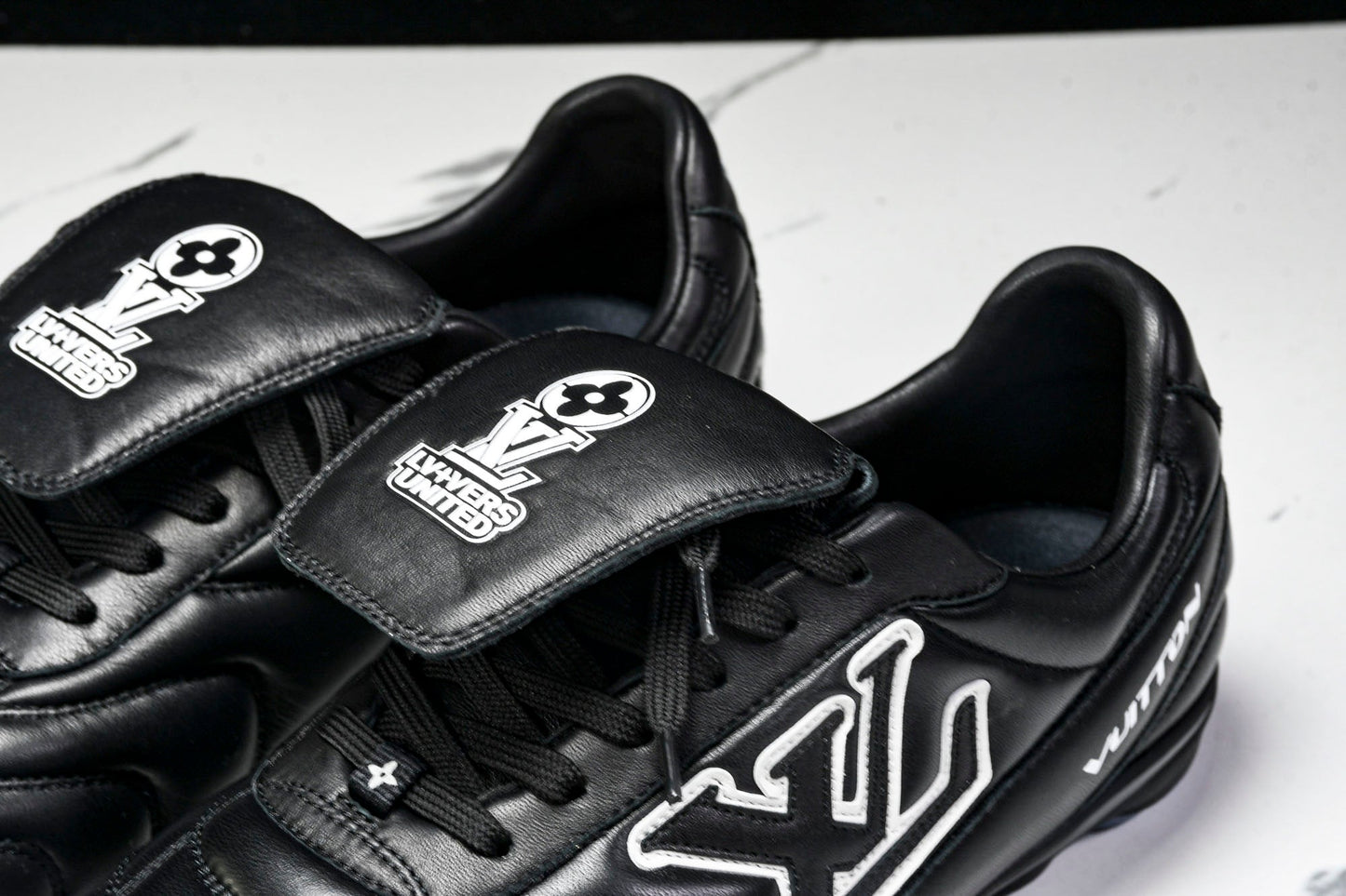 Louis Vuittоп Footprint Football Sneaker 'Black'