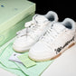 Off-White Out Of Office OOO Low Top "For Walking" - White Black