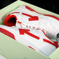 Off-White Out Of Office OOO Low Top 'White Red'