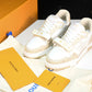 Louis Vuittоп Trainer Low Velcro Strap 'Monogram Denim Beige'