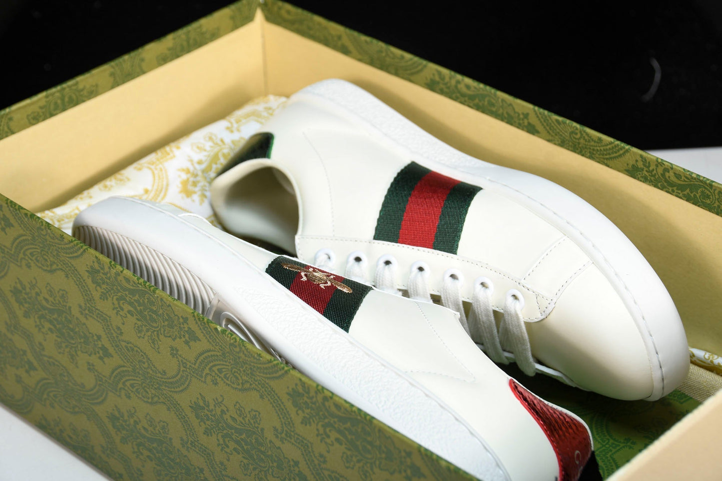 Guссi Ace 'Bee' - UK 10 / US 10.5 / EU 44 - UK 10 / US 10.5 / EU 44