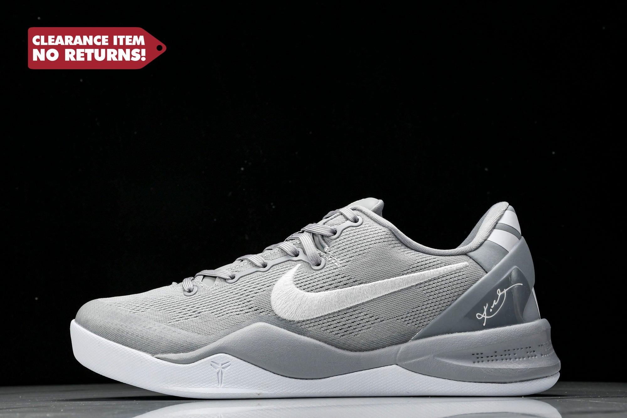 Kobe 8 Protro 'Wolf Grey' - UK 8 / US 9 / EU 42.5