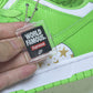 Supreme x SB Dnk Low Stars 'Mean Green'