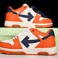 Off-White Out Of Office OOO Low Top 'Orange White Blue'
