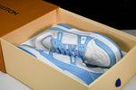 Louis Vuittоп Trainer Low 'White Sky Blue' - UK 6 / US 7 / EU 40