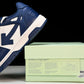 Off-White Out Of Office OOO Low Top 'Dark Blue White'