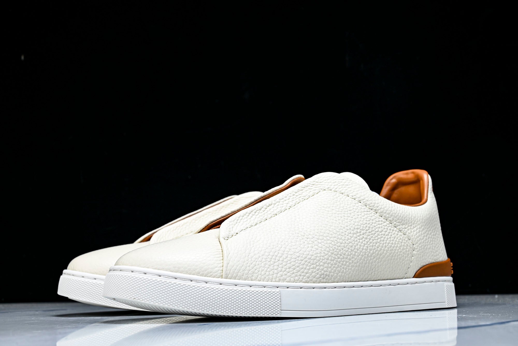 ZEGNA Triple Stitch 'Off White'