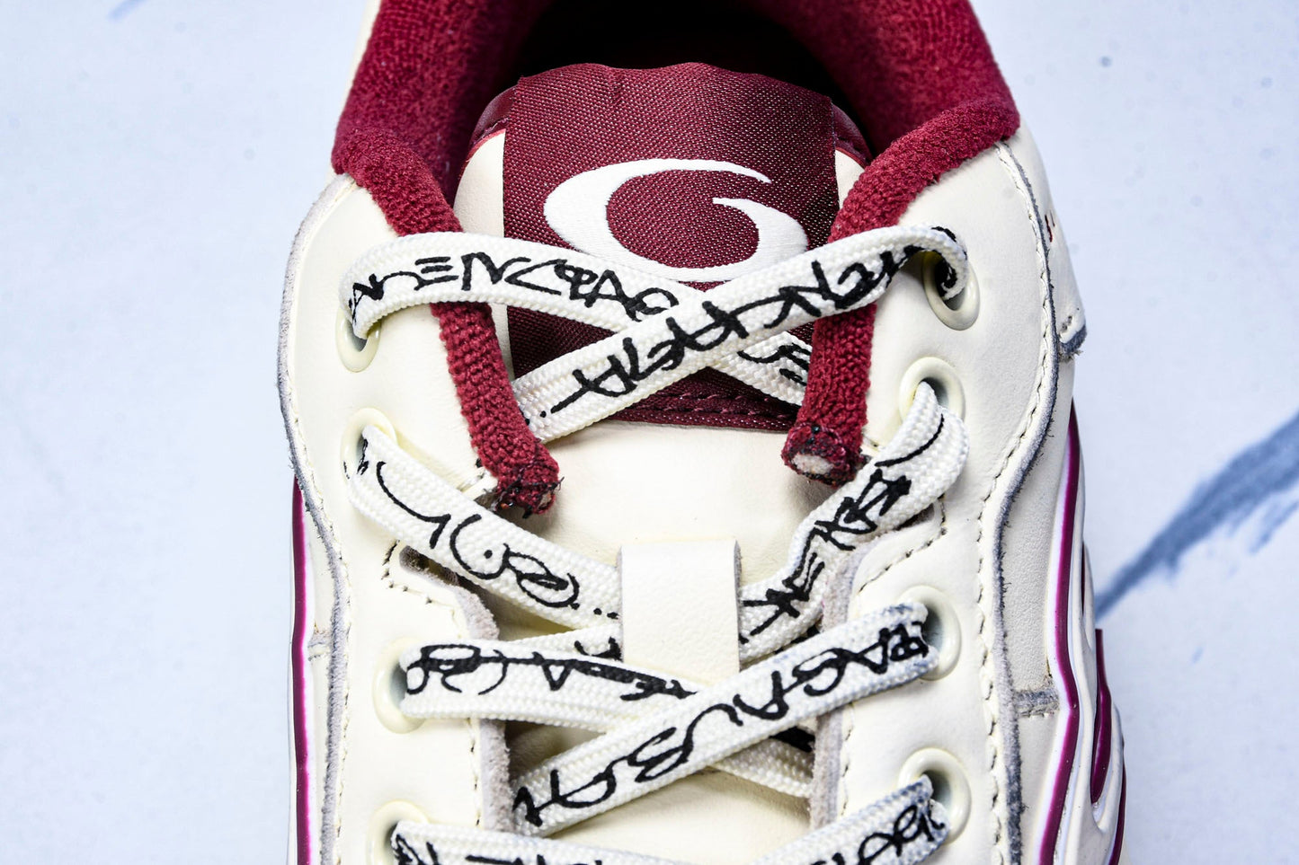 Вalenciaga Hamptons Worn-Out Sneaker 'Off-White Red'