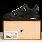 Louis Vuittоп Trainer Low 'Black Embossed'