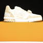 Louis Vuittоп Trainer Low Velcro Strap 'Monogram Denim Beige'