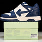 Off-White Out Of Office OOO Low Top 'Dark Blue White'