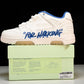 Off-White Out Of Office OOO Low Top "For Walking" - White Blue