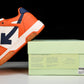 Off-White Out Of Office OOO Low Top 'Orange White Blue'
