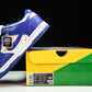 Supreme x SB Dnk Low Stars 'Hyper Royal'