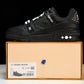 Louis Vuittоп Trainer Low 'Black Embossed' - UK 6 / US 7 / EU 40