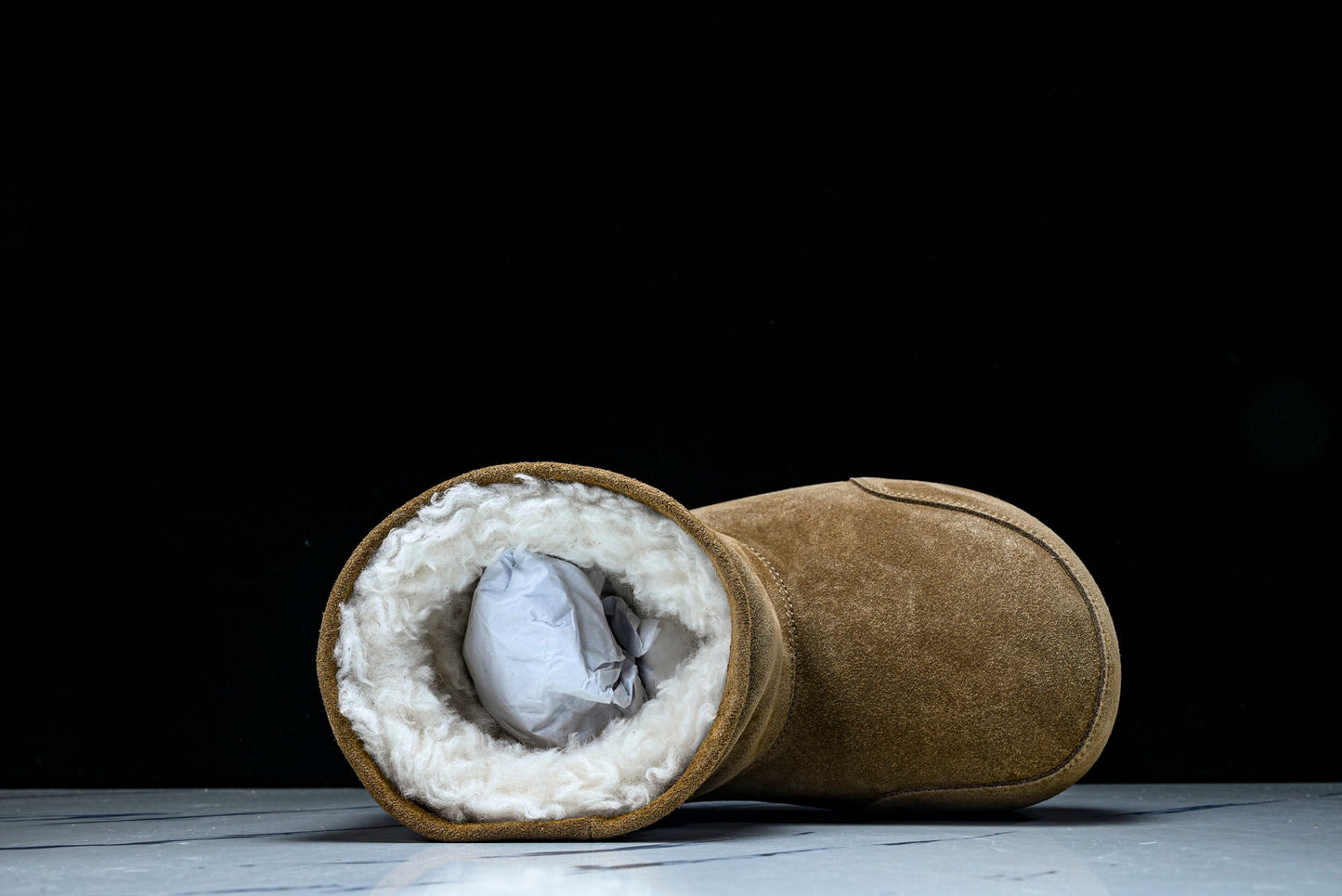 Вalenciaga Alaska Fur Low Boot 'Brown'