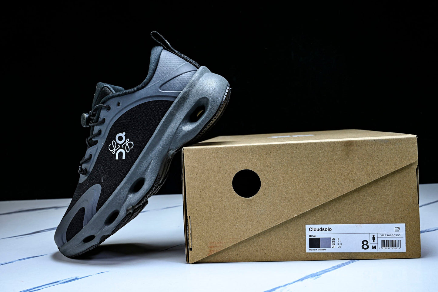 LOEWE × ON Cloudsolo 'Black'