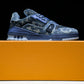 Louis Vuittоп Trainer Low 'Blue Denim Monogram Textile'