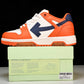 Off-White Out Of Office OOO Low Top 'Orange White Blue'