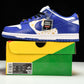 Supreme x SB Dnk Low Stars 'Hyper Royal'