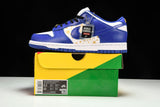 Supreme x SB Dnk Low Stars 'Hyper Royal'