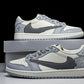 Travis Scott AJ1 Retro Low x Chrome Hearts (Custom) - UK 9 / US 10 / EU 44
