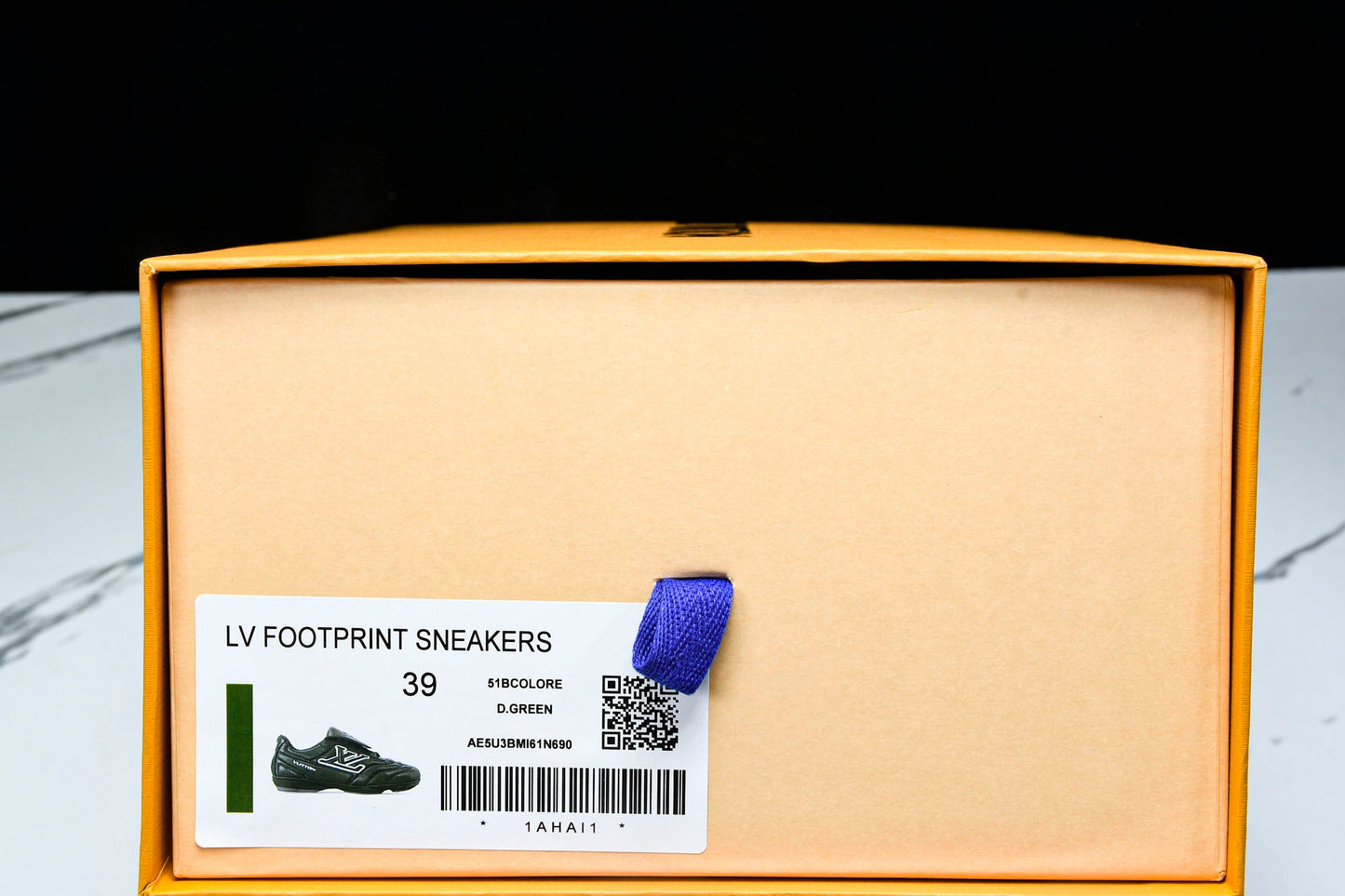 Louis Vuittоп Footprint Football Sneaker 'Green'