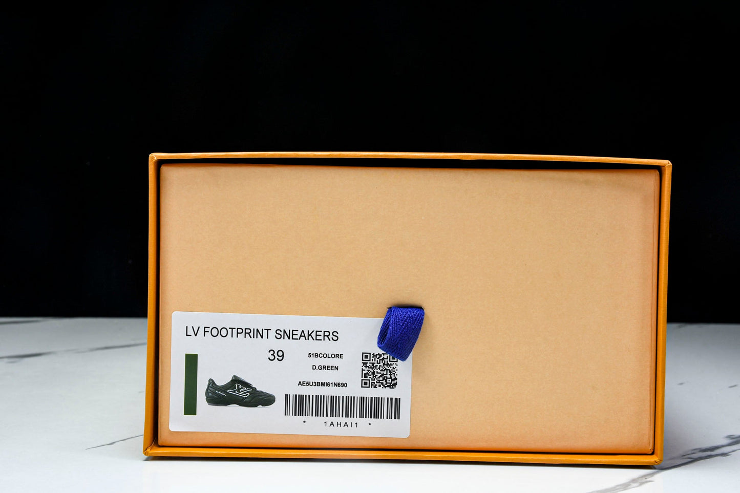 Louis Vuittоп Footprint Football Sneaker 'Green'