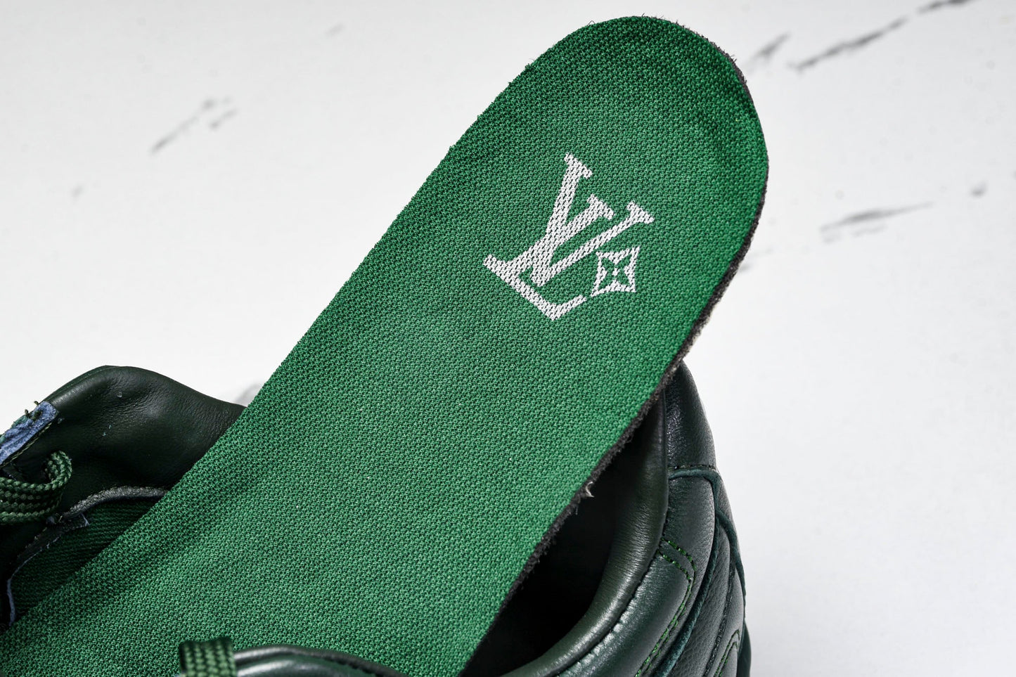 Louis Vuittоп Footprint Football Sneaker 'Green'