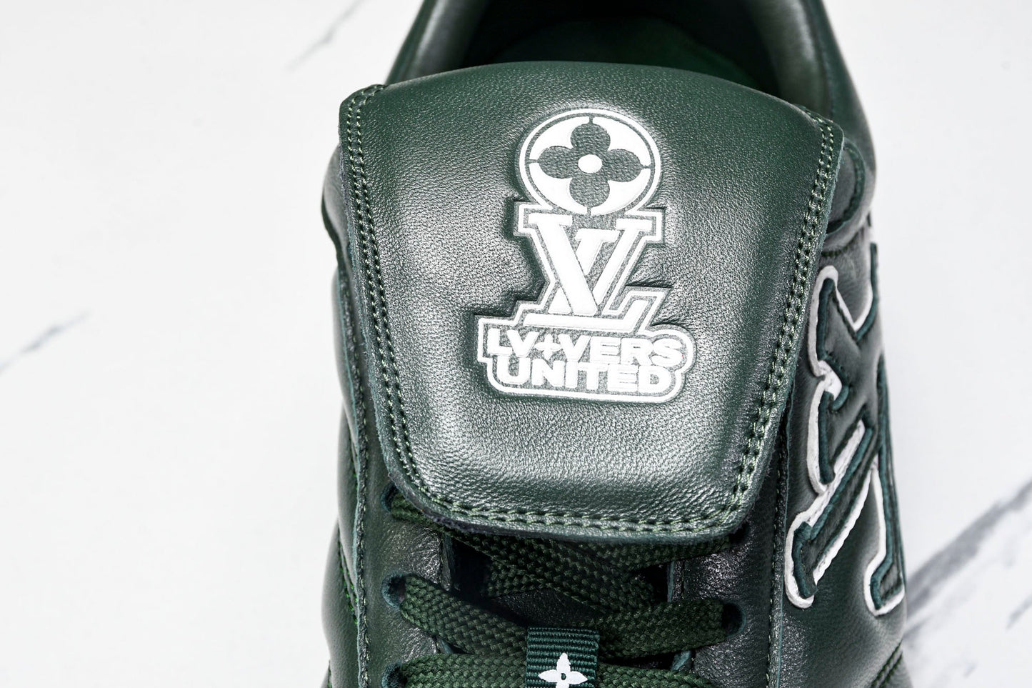 Louis Vuittоп Footprint Football Sneaker 'Green'