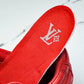 Louis Vuittоп Footprint Football Sneaker 'Red'