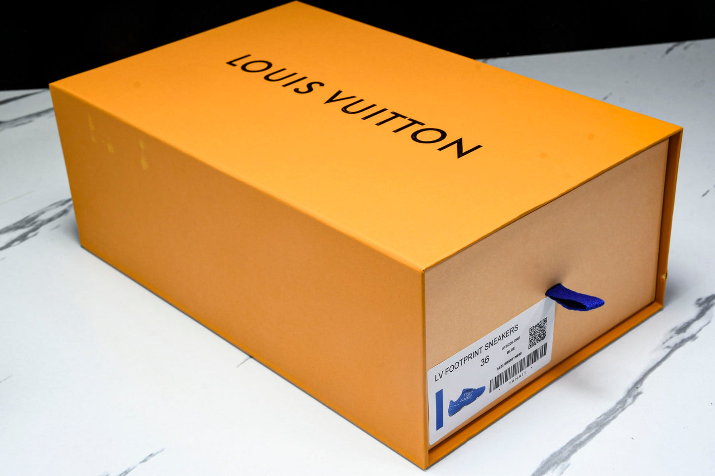 Louis Vuittоп Footprint Football Sneaker 'Blue'