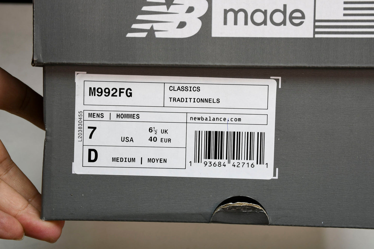 NB 992 'Neon Yellow Black'
