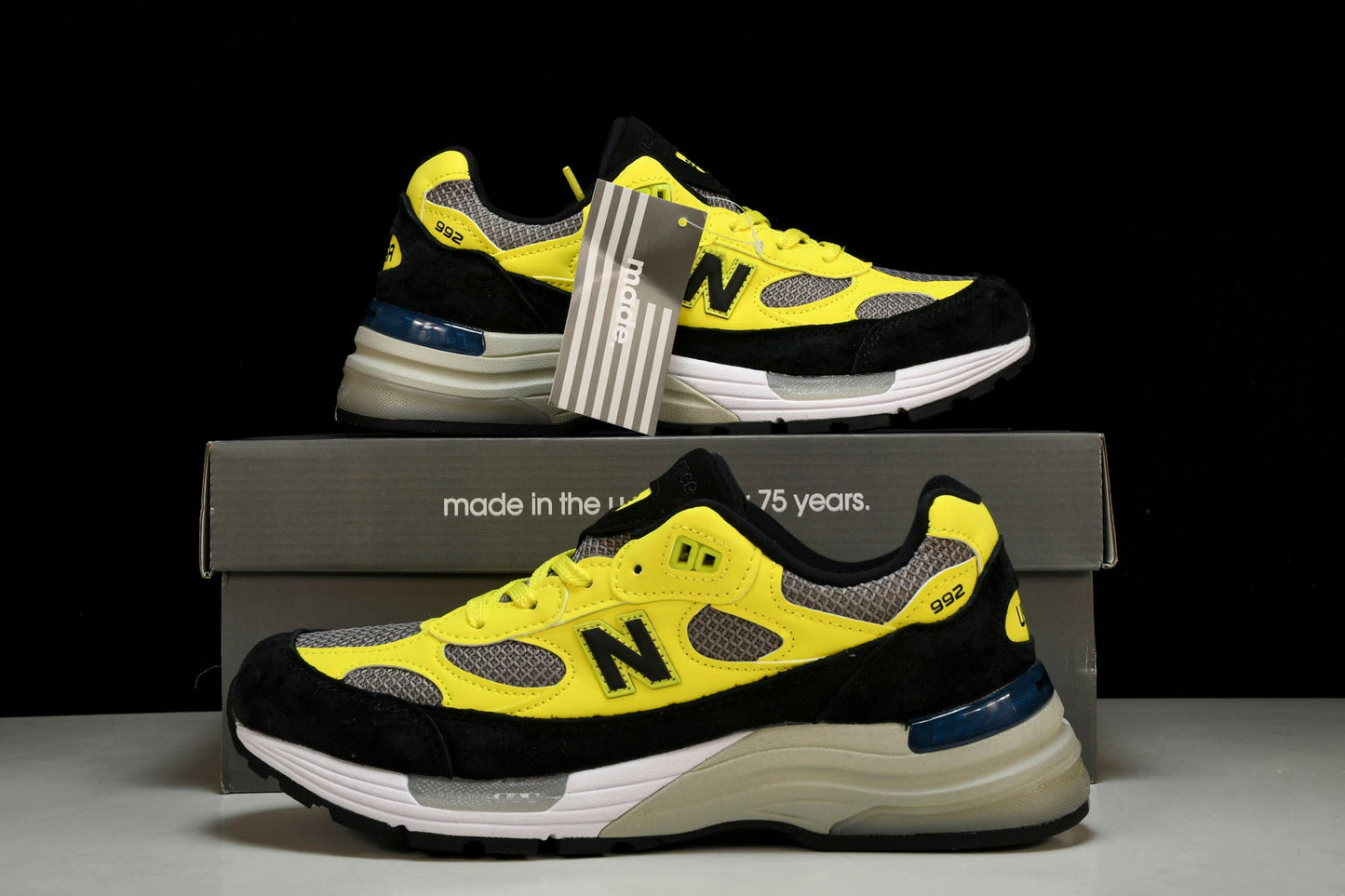 NB 992 'Neon Yellow Black'