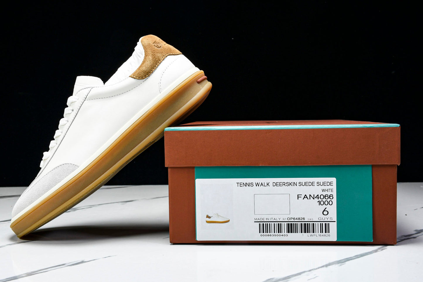 Loro Piana Tennis Walk 'White' - UK 10 / US 11 / EU 44