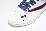 Travis Scott AJ1 Low x Stussy 'White Navy' (Custom)