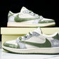 Travis Scott AJ1 Low x Stussy 'Green Grey' (Custom)