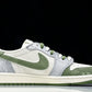Travis Scott AJ1 Low x Stussy 'Green Grey' (Custom)