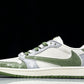 Travis Scott AJ1 Low x Stussy 'Green Grey' (Custom)