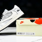 Travis Scott AJ1 Low x Stussy 'Silver Grey' (Custom)