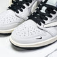 Travis Scott AJ1 Low x Stussy 'Silver Grey' (Custom)