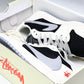 Travis Scott AJ1 Low x Stussy 'White Black Grey Red' (Custom)